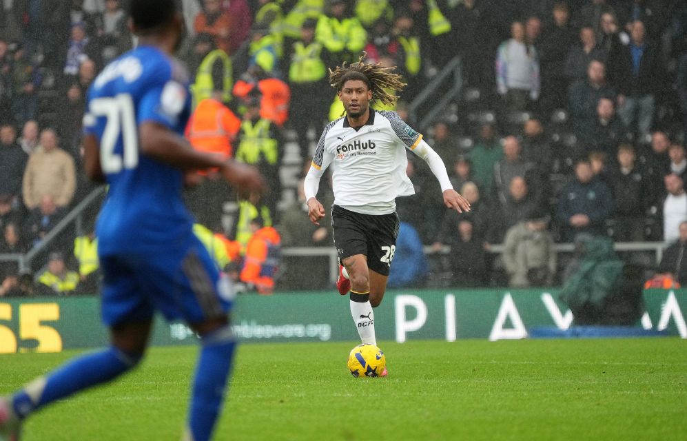 迪昂·桑德森：我享受充实的节日赛程，德比郡全力以赴迎接挑战